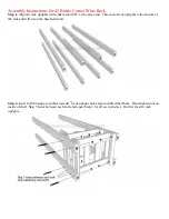 Wine Rack Shop 3Bx3Bx7RTOPBASE Assembly Instructions предпросмотр