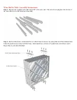 Предварительный просмотр 1 страницы Wine Rack Shop Wine Buffet Table Assembly Instructions