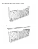 Предварительный просмотр 4 страницы Wine Rack Shop Wine Buffet Table Assembly Instructions