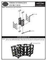 Предварительный просмотр 2 страницы Wine racks America Corner Extender Kit Assembly Manual