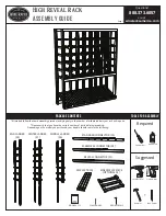 Wine racks America High Reveal Rack Assembly Manual preview