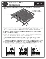 Предварительный просмотр 3 страницы Wine racks America High Reveal Rack Assembly Manual