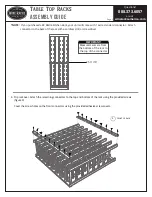 Предварительный просмотр 3 страницы Wine racks America Table Top Racks Assembly Manual