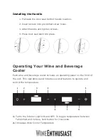 Preview for 9 page of WineEnthusiast 237 02 78 03 User Manual