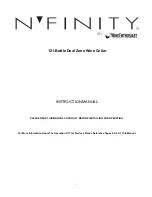 WineEnthusiast N'Finity Instruction Manual preview