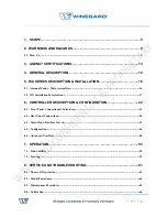 Preview for 3 page of Winegard 2-WAY SATELLITE INTERNET SYSTEM Product Manual