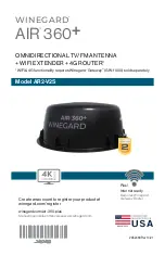 Winegard AIR 360+ Instruction Manual preview