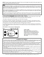 Предварительный просмотр 2 страницы Winegard Chromstar 2000 Instructions