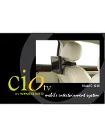 Winegard cio tv c-1000 Manual предпросмотр