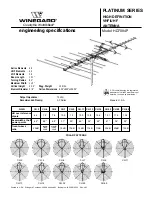 Winegard HD-7084P Specification Sheet предпросмотр