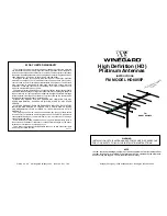 Winegard HD6055P Instructions For Intallation preview