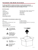 Предварительный просмотр 2 страницы Winegard In-Motion MV3500T Installation Manual