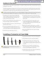 Preview for 8 page of Winegard MT-SM10 Assembly, Installation, & Operation Manual