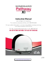 Предварительный просмотр 1 страницы Winegard Pathway X1 Instruction Manual