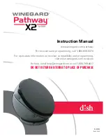 Предварительный просмотр 1 страницы Winegard Pathway X2 Instruction Manual