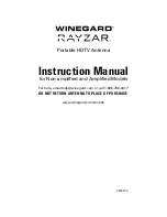 Winegard Rayzar Instruction Manual предпросмотр