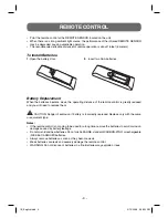 Preview for 4 page of Winegard RC-DT09 Instruction Manual