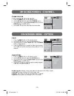 Preview for 13 page of Winegard RC-DT09 Instruction Manual