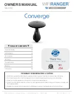 Preview for 2 page of Winegard WIFIRANGER Converge Teton HD Owner'S Manual