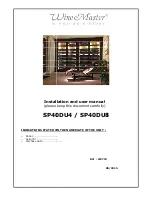 WINEMASTER SP40DU4 Installation And User Manual preview