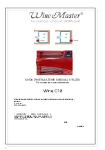 Предварительный просмотр 38 страницы WINEMASTER Wine C18 Installation Manual/User Manual