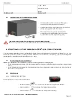 Предварительный просмотр 21 страницы WINEMASTER WineSP40CAPRO Instructions For Installation And Use Manual