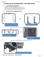 Предварительный просмотр 13 страницы WINEMASTER WineSP40CEPRO Instructions For Installation And Use Manual