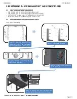 Preview for 13 page of WINEMASTER WineSP40DUPRO Instructions For Installation And Use Manual