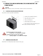 Preview for 23 page of WINEMASTER WineSP40DUPRO Instructions For Installation And Use Manual