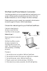 Preview for 9 page of WinFast CarePhone Quick Installation Manual