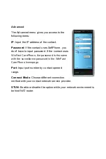 Preview for 21 page of WinFast CarePhone Quick Installation Manual