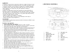 Preview for 4 page of Wing Hing Electronics Industrial CD-725BT Quick Start Manual