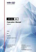 Preview for 1 page of WinGD W-X82 Operation Manual