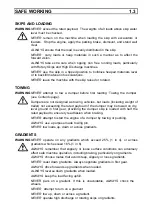 Preview for 8 page of Winget 4B2000 Operator'S Handbook Manual