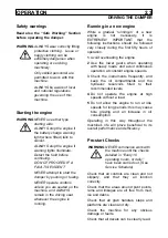 Preview for 16 page of Winget 4B2000 Operator'S Handbook Manual