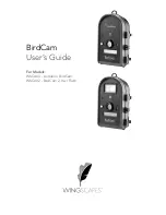 Предварительный просмотр 1 страницы WingScapes Auduborn BirdCam WSCA03 User Manual