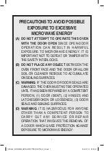 Preview for 3 page of WINIA KOM9F8560HZ Operating Instructions Manual