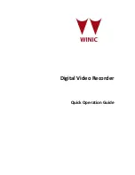 Winic CW-AR304-4 Quick Operation Manual preview