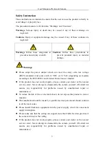 Preview for 4 page of Winic Roline CT-NC303-TD User Manual