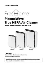 Предварительный просмотр 2 страницы Winix FreshHome PlasmaWave WACP150 Use & Care Manual