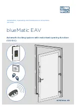 Предварительный просмотр 1 страницы Winkhaus blueMatic EAV Installation, Operating And Maintenance Instructions