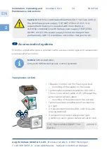 Предварительный просмотр 34 страницы Winkhaus blueMatic EAV Installation, Operating And Maintenance Instructions