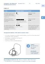 Предварительный просмотр 73 страницы Winkhaus blueMatic EAV Installation, Operating And Maintenance Instructions