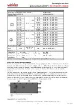 Preview for 6 page of winkler WOCP Operating Instructions Manual