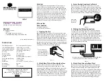 Winland Electronics TempAlert MTA-1 Quick Start Manual preview