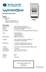 Preview for 1 page of Winland Electronics WaterBug WB350 Quick Start Manual