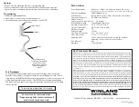 Preview for 2 page of Winland Electronics WaterBug WBTX-319 Installation Instructions