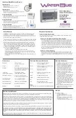 Winland WaterBug WB-800 Installation & Operation Instructions preview