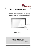 Предварительный просмотр 1 страницы Winmate 7'' S-Series User Manual