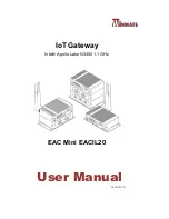 Preview for 1 page of Winmate EAC Mini EACIL20 User Manual